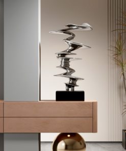 Tượng Trừu Tượng Lượn Sóng Nghệ Thuật