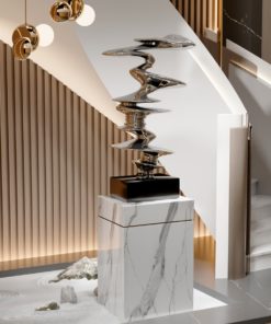 Tượng Trừu Tượng Lượn Sóng Nghệ Thuật