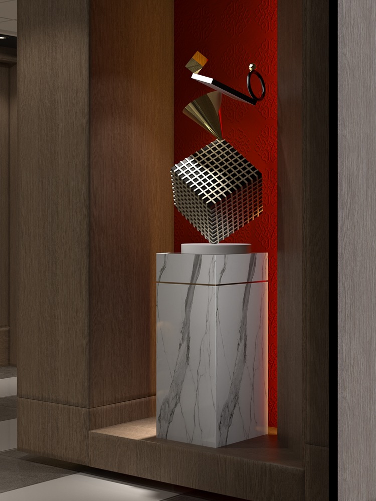 Tượng Cân Bằng Khối Lập Phương