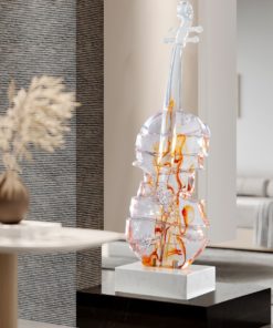 Mô Hình Đàn Violon Điêu Khắc