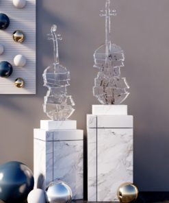 Mô Hình Đàn Violon Điêu Khắc