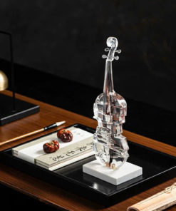 Mô Hình Đàn Violon Điêu Khắc