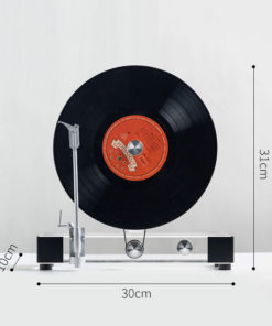 Mô Hình Đĩa Than Vinyl Trang Trí Retro