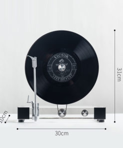 Mô Hình Đĩa Than Vinyl Trang Trí Retro