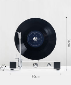 Mô Hình Đĩa Than Vinyl Trang Trí Retro