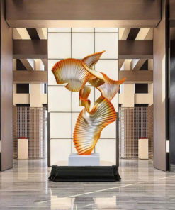 Mô Hình Điêu Khắc Vũ Điệu Gió