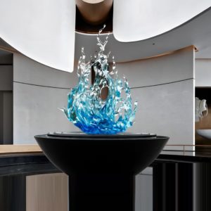Mô Hình Dòng Nước Chảy Trang Trí