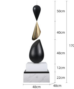 Mô Hình Giọt Nước Trừu Tượng