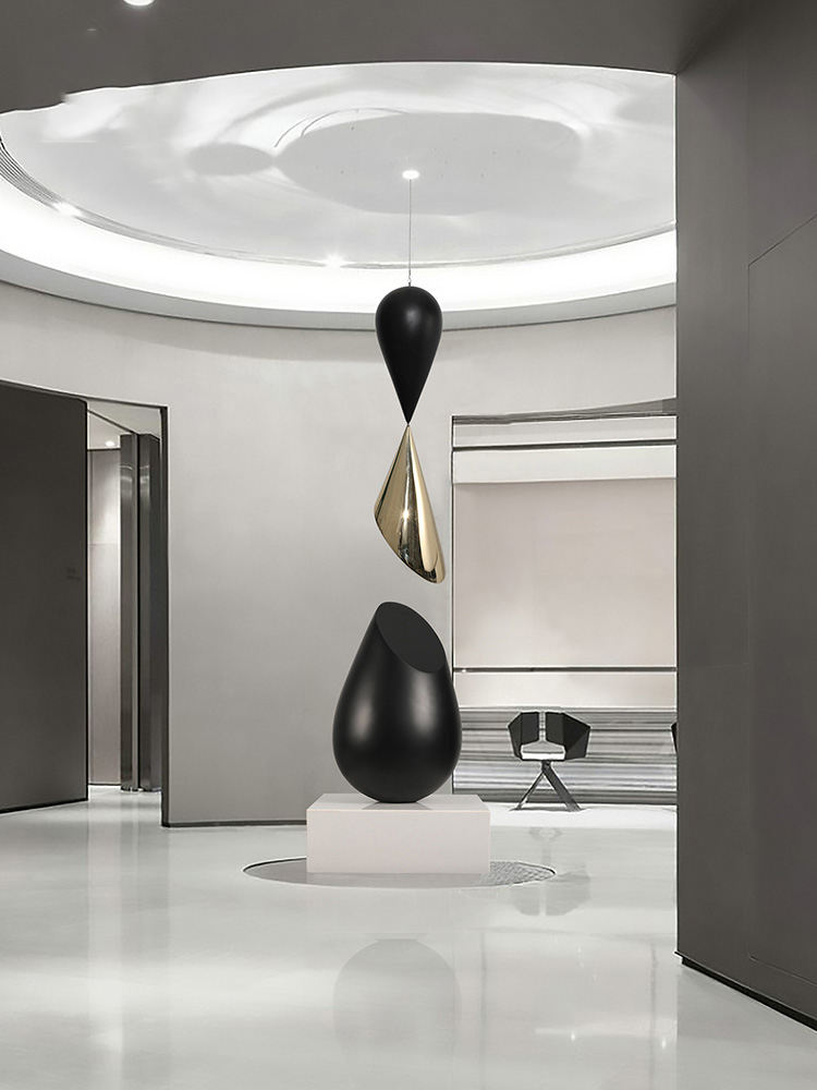 Mô Hình Giọt Nước Trừu Tượng