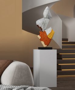 Mô Hình Khối Đá Nghệ Thuật Cân Bằng