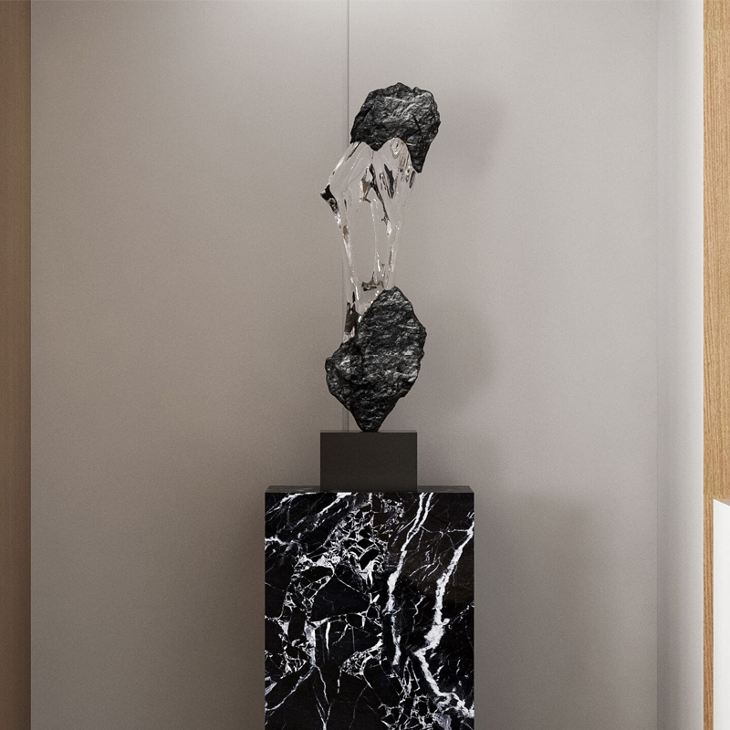 Mô Hình Khối Thạch Ánh Kim