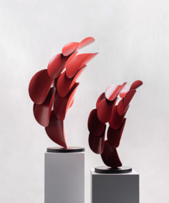 Tượng Lá Xếp Tầng Trang Trí Nghệ Thuật