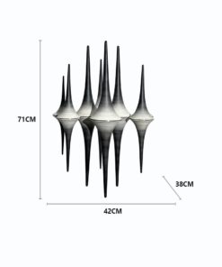 Mô Hình Nón Sắc Mảnh Trừu Tượng