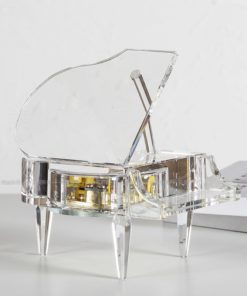 Mô Hình Đàn Piano Pha Lê