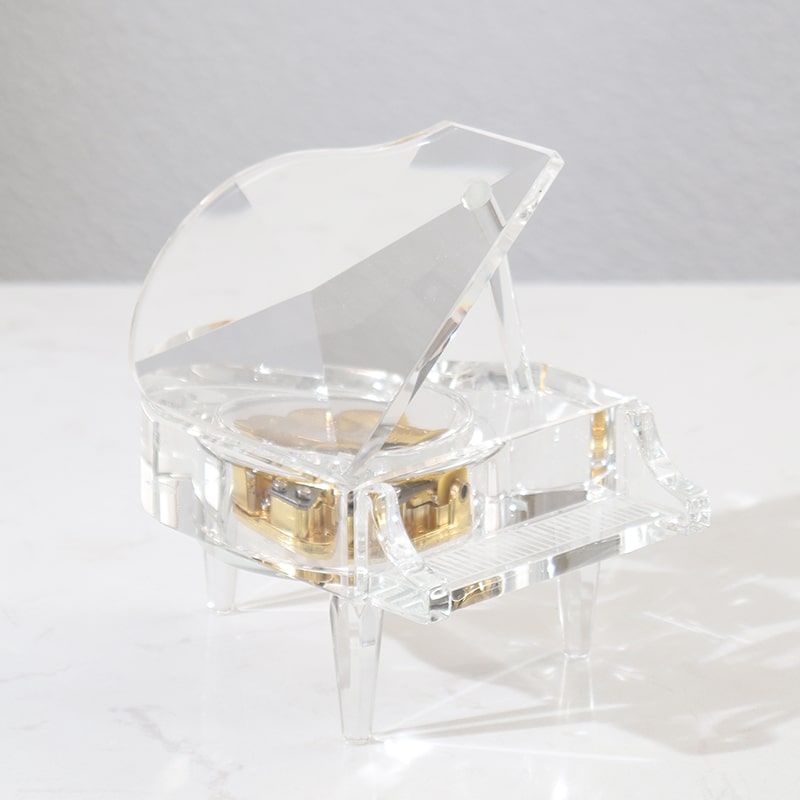 Mô Hình Đàn Piano Pha Lê