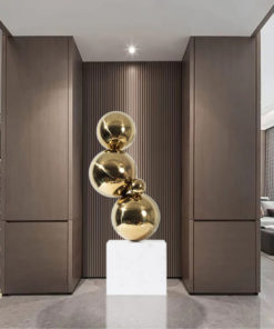 Mô Hình Bóng Inox Trang Trí