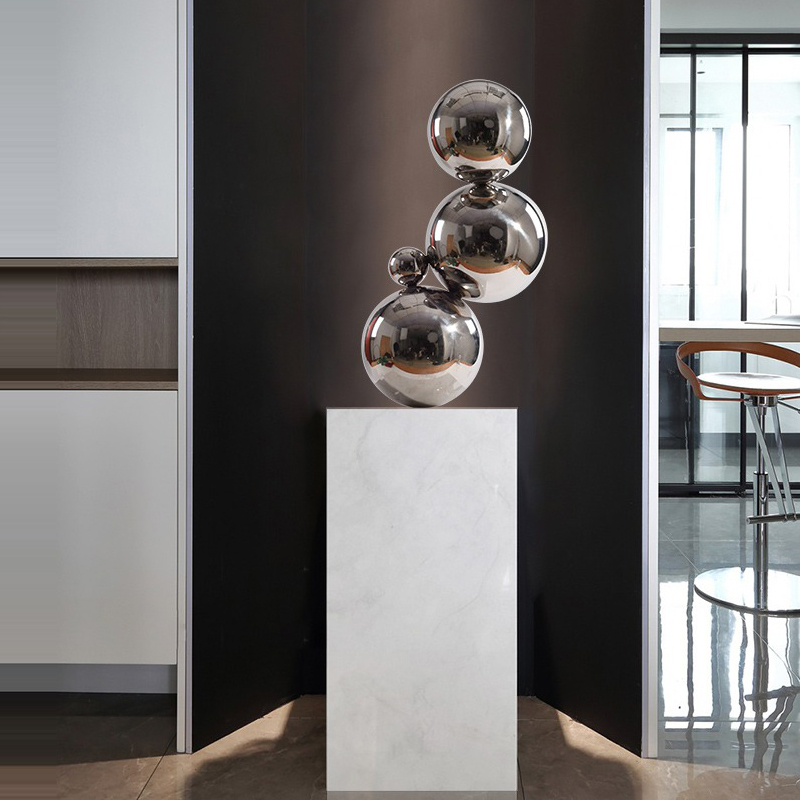 Mô Hình Bóng Inox Trang Trí