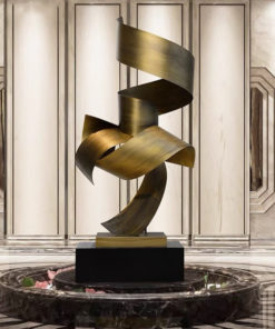 Tượng Trang Trí Dải Lụa Thời Gian