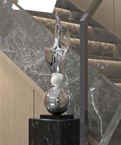 Tượng Trừu Tượng Phong Cách Hình Học