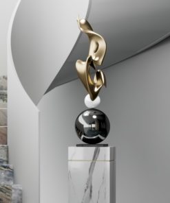 Tượng Trừu Tượng Phong Cách Hình Học