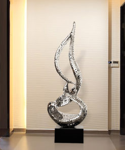 Mô Hình Trừu Tượng Điêu Khắc Kim Loại