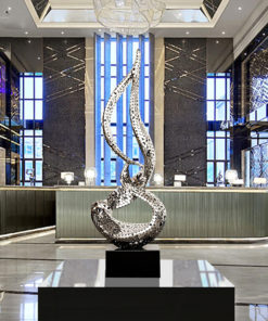 Mô Hình Trừu Tượng Điêu Khắc Kim Loại