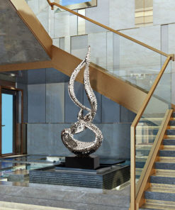 Mô Hình Trừu Tượng Điêu Khắc Kim Loại