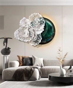 Phù Điêu 3D Cánh Hoa Vĩnh Cửu