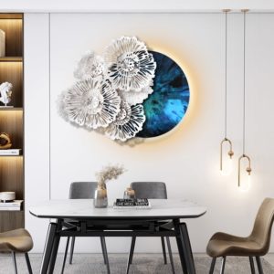 Phù Điêu 3D Cánh Hoa Vĩnh Cửu