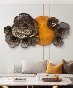 Phù Điêu 3D Hoa Nở Bên Ánh Trăng