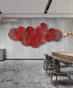 Phù điêu 3D Hoa Nở Rực Rỡ