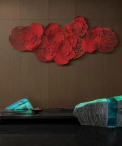 Phù điêu 3D Hoa Nở Rực Rỡ