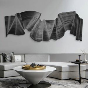 Phù Điêu 3D Làn Sóng Uốn Lượn