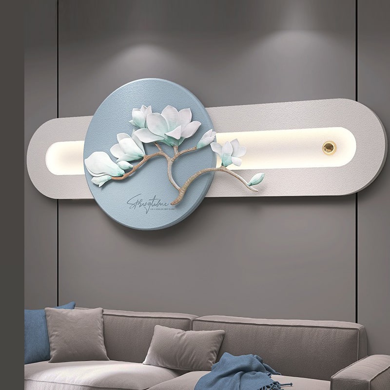 Phù Điêu 3D Mộc Lan Ngọc Xuân Ý