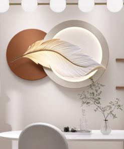 Tranh Phù Điêu Lông Vũ 3D Treo Tường