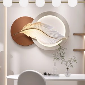 Tranh Phù Điêu Lông Vũ 3D Treo Tường