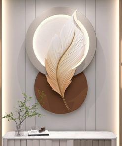 Tranh Phù Điêu Lông Vũ 3D Treo Tường