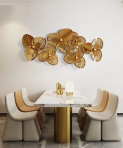 Phù Điêu Dải Hoa Vàng 3D