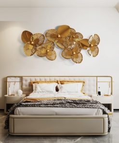 Phù Điêu Dải Hoa Vàng 3D