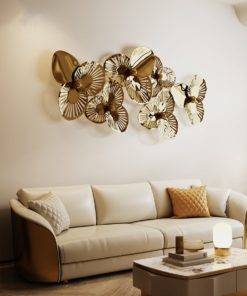 Phù Điêu Dải Hoa Vàng 3D