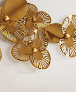 Phù Điêu Dải Hoa Vàng 3D