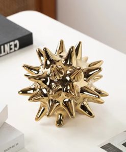 Qủa Cầu Gai Mạ Vàng Phong Cách Hiện Đại