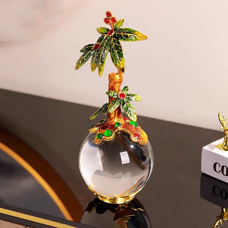 Qủa Cầu Pha Lê Phúc Lộc