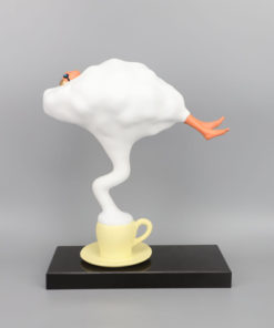 Tách Cà Phê Mộng Mơ Trừu Tượng