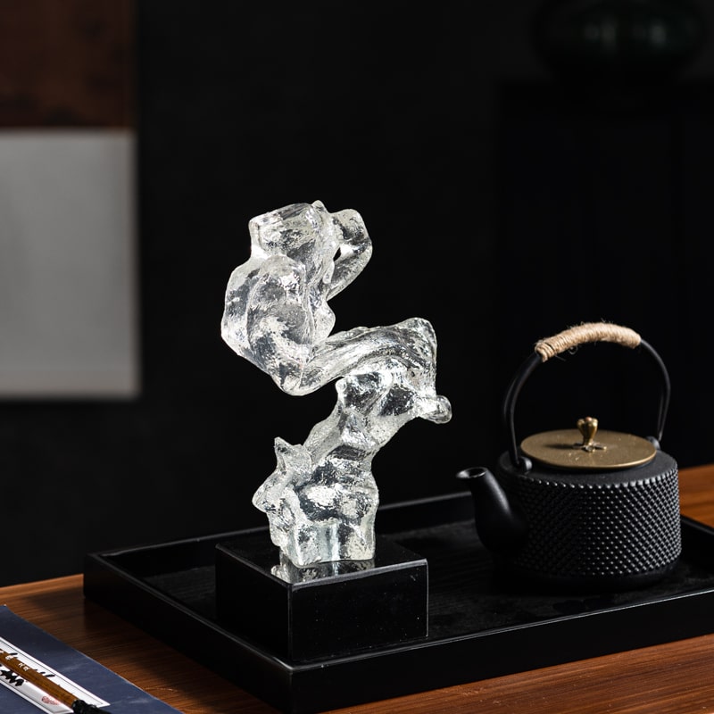 Tiểu Non Bộ Pha Lê Để Bàn