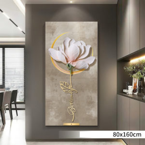 Tranh Hoa Mộc Lan 3D - Shop Decor Hà Nội