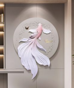 Tranh Cá Bơi Ngược Dòng 3D LED