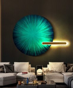 Tranh Sắt Đèn LED Hiện Đại Tinh Tế