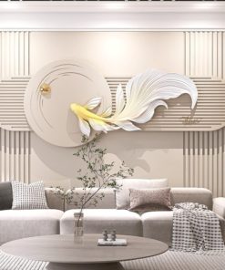 Tranh Phù Điêu Cá Betta Sáng Tạo 3D