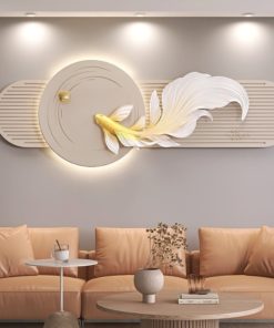 Tranh Phù Điêu Cá Betta Sáng Tạo 3D